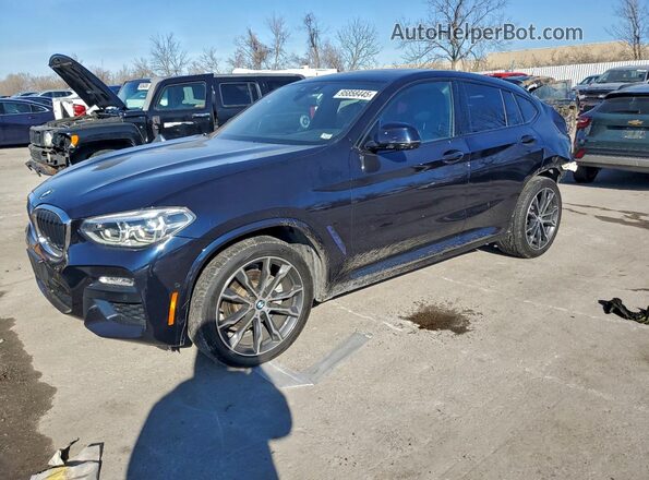 5UXUJ3C57KLG53371 2019 BMW X4 Black Przód lewy