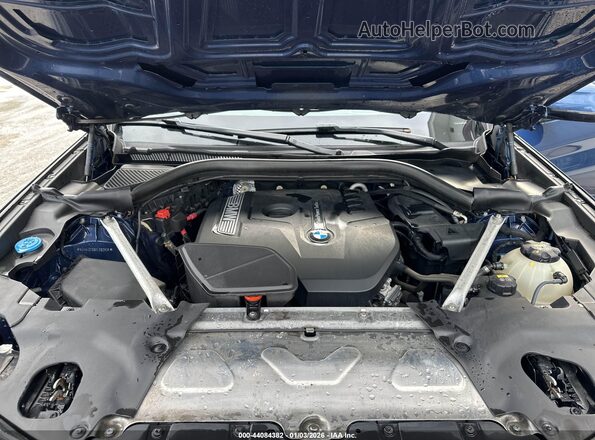 5UXUJ3C59KLG52836 2019 BMW X4 Синий Вид сзади