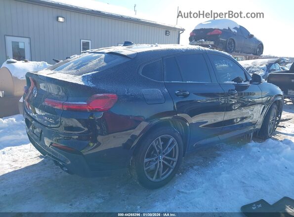 5UXUJ5C53KLJ62823 2019 BMW X4 Черный Задняя правая четверть