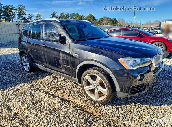 5UXWX7C5XH0S18611 2017 BMW X3 Black Przód prawy