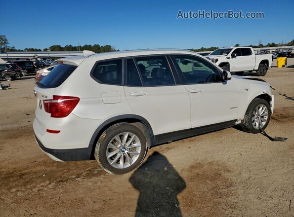 5UXWX9C52H0D95491 2017 BMW X3 Белый Задняя правая четверть