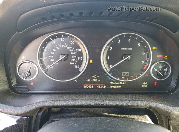 5UXWX9C52H0D95491 2017 BMW X3 Белый Вид щитка приборов