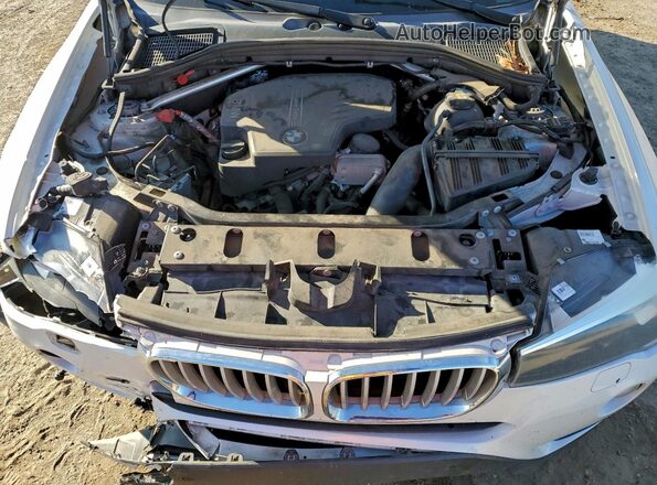 5UXWX9C52H0D95491 2017 BMW X3 Белый Вид подкапотного пространства