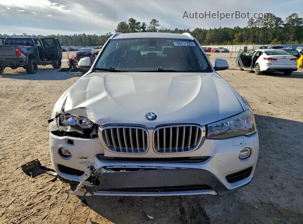 5UXWX9C52H0D95491 2017 BMW X3 Белый Вид спереди