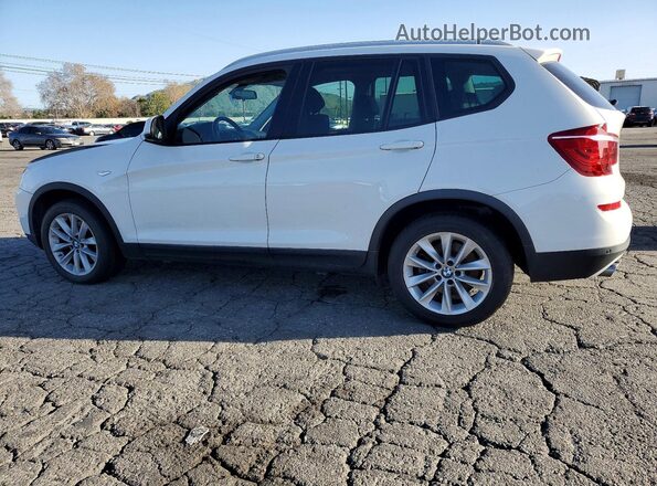 5UXWZ7C38H0V94524 2017 BMW X3 Белый Задняя левая четверть