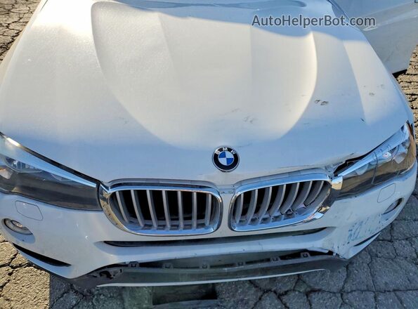 5UXWZ7C38H0V94524 2017 BMW X3 Белый Вид подкапотного пространства