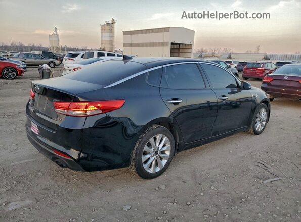 5XXGU4L39GG118315 2016 KIA OPTIMA Black Հետևի աջ