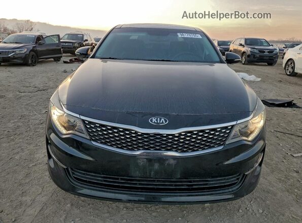5XXGU4L39GG118315 2016 KIA OPTIMA Black Դիմացի տեսք