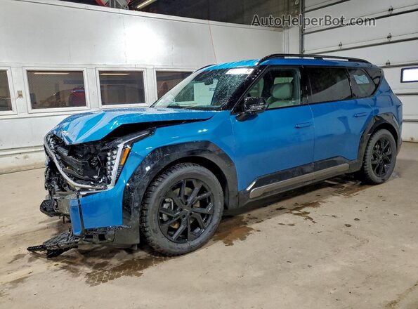5XYAEFS52TG007807 2026 KIA EV9 Blue Передня ліва чверть