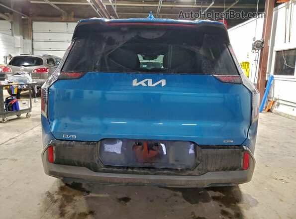 5XYAEFS52TG007807 2026 KIA EV9 Blue Вид ззаду
