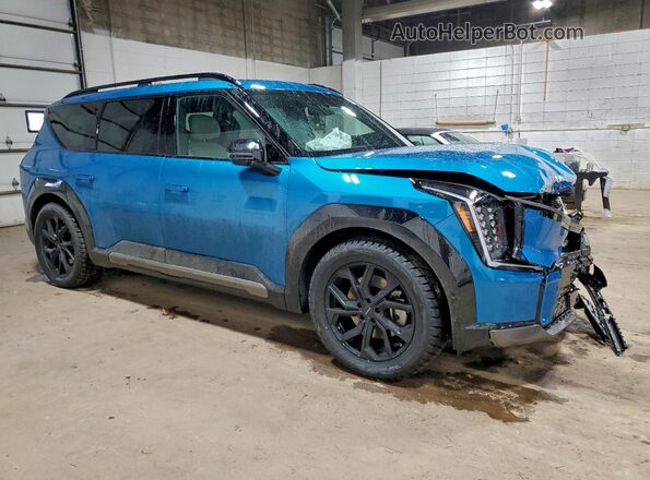 5XYAEFS52TG007807 2026 KIA EV9 Blue Передня права чверть
