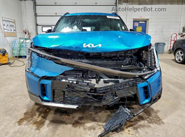 5XYAEFS52TG007807 2026 KIA EV9 Blue Вид спереду