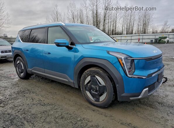 5XYAFFS51TG006757 2026 KIA EV9 Синий Передняя правая четверть
