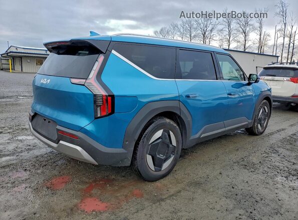 5XYAFFS51TG006757 2026 KIA EV9 Синий Задняя правая четверть