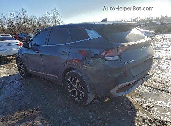 5XYK33DF5RG144697 2024 KIA SPORTAGE Серый Задняя левая четверть