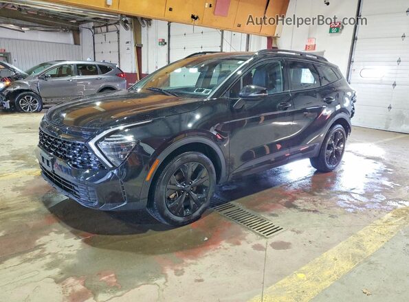 5XYK6CDF0SG287490 2025 KIA SPORTAGE Черный Передняя левая четверть