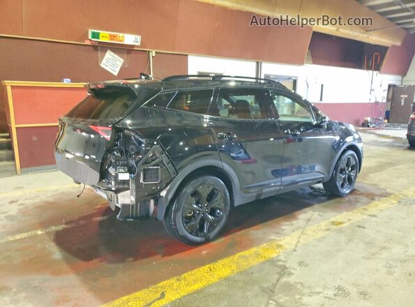5XYK6CDF0SG287490 2025 KIA SPORTAGE Черный Задняя правая четверть