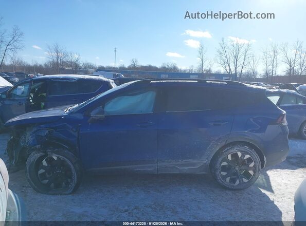 5XYK6CDF6RG159605 2024 KIA SPORTAGE Синий Панорамный вид салона 360°