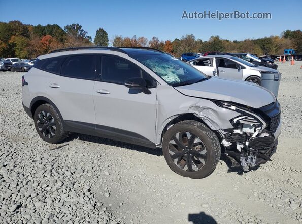 5XYK6CDF7RG201456 2024 KIA SPORTAGE Silver Przód prawy