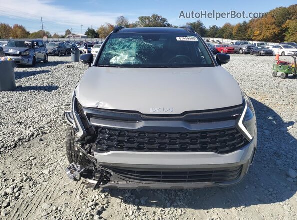 5XYK6CDF7RG201456 2024 KIA SPORTAGE Silver Widok z przodu