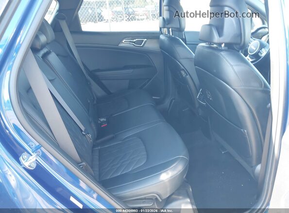 5XYK6CDF8RG218864 2024 KIA SPORTAGE Blue Widok naklejki z numerem VIN