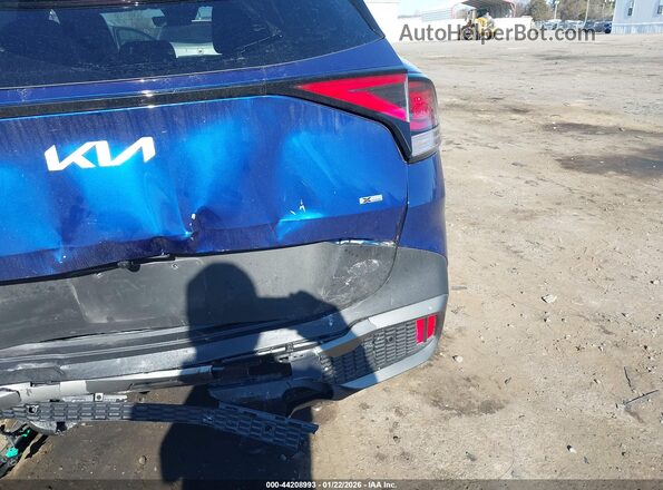 5XYK6CDF8RG218864 2024 KIA SPORTAGE Blue Widok z przodu