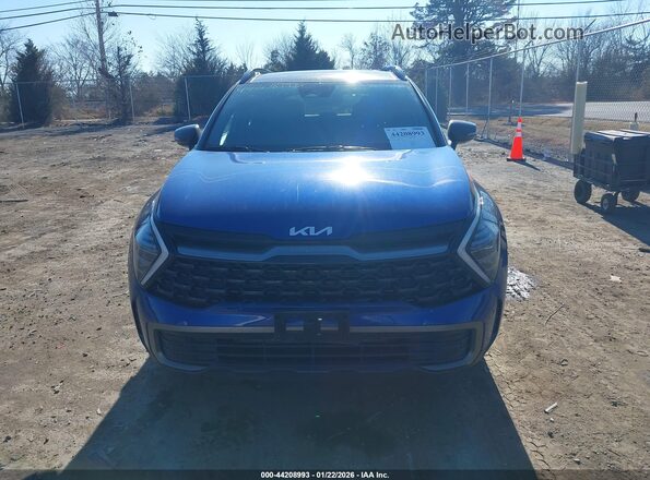 5XYK6CDF8RG218864 2024 KIA SPORTAGE Blue Widok zestawu wskaźników