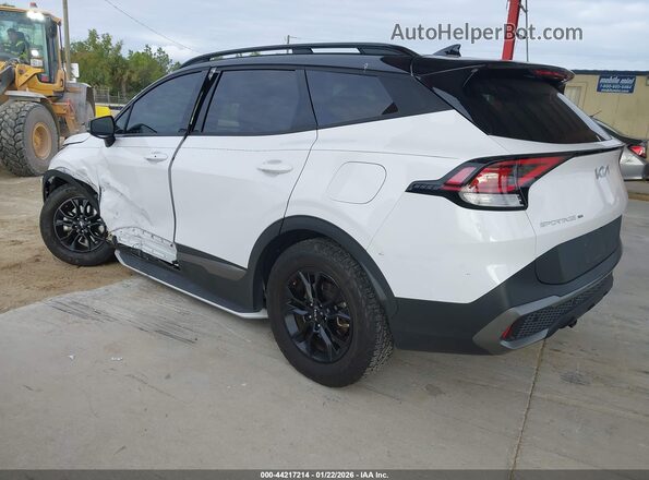 5XYK7CDF6RG163358 2024 KIA SPORTAGE White Trasero izquierdo