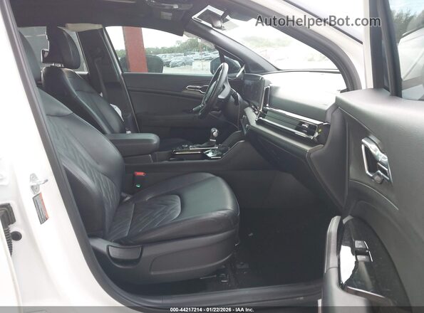 5XYK7CDF6RG163358 2024 KIA SPORTAGE White Vista interior delantera