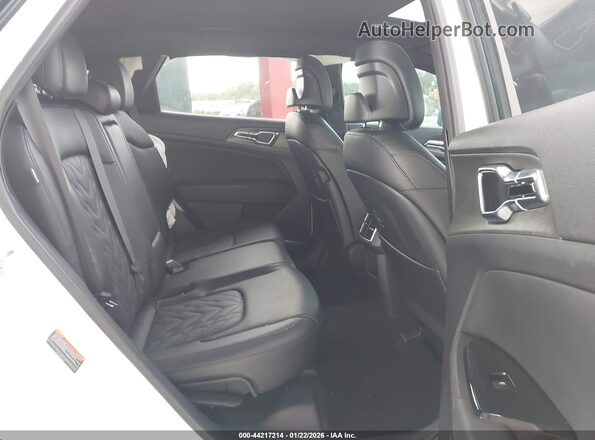 5XYK7CDF6RG163358 2024 KIA SPORTAGE White Vista de la etiqueta del VIN