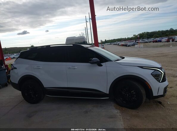5XYK7CDF6RG163358 2024 KIA SPORTAGE White Vista interior trasera