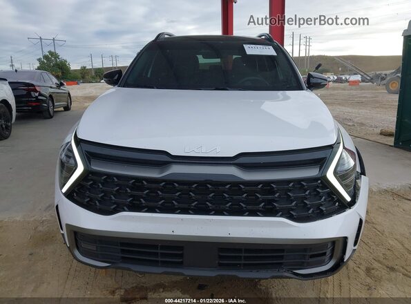5XYK7CDF6RG163358 2024 KIA SPORTAGE White Vista del cuadro de instrumentos