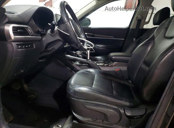 5XYP2DHC0MG099787 2021 KIA TELLURIDE Black Widok wnętrza z przodu