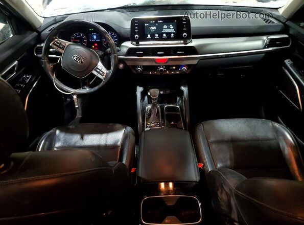5XYP2DHC0MG099787 2021 KIA TELLURIDE Black Widok deski rozdzielczej