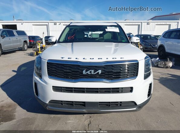 5XYP34HC6NG234818 2022 KIA TELLURIDE Белый Вид щитка приборов
