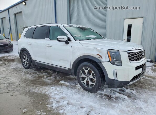 5XYP34HCXLG010979 2020 KIA TELLURIDE White წინა მარჯვენა