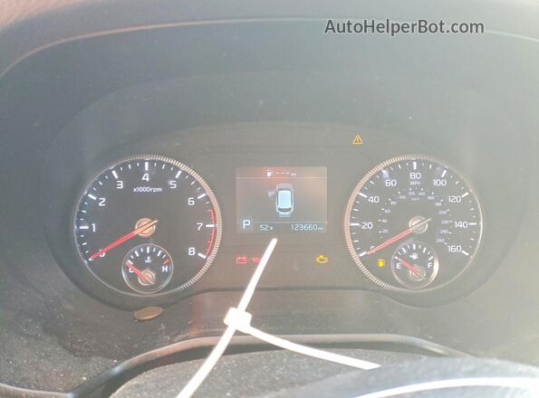 5XYP34HCXLG010979 2020 KIA TELLURIDE White ხელსაწყოთა პანელის ხედი