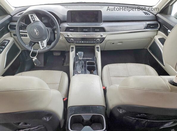 5XYP34HCXLG010979 2020 KIA TELLURIDE White წინა პანელის ხედი