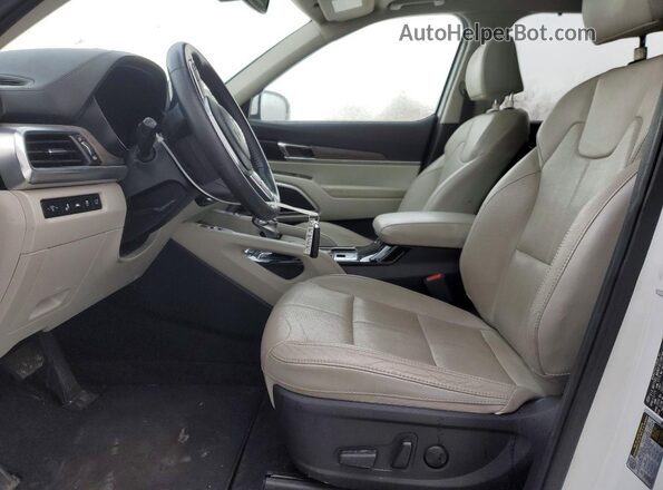 5XYP34HCXLG010979 2020 KIA TELLURIDE White წინა სალონის ხედი