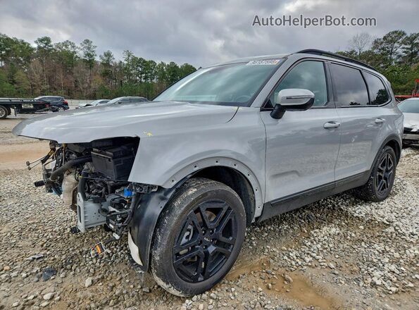 5XYP3DGC4RG433292 2024 KIA TELLURIDE Серый Передняя левая четверть