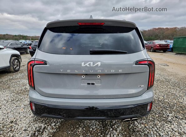 5XYP3DGC4RG433292 2024 KIA TELLURIDE Серый Вид сзади