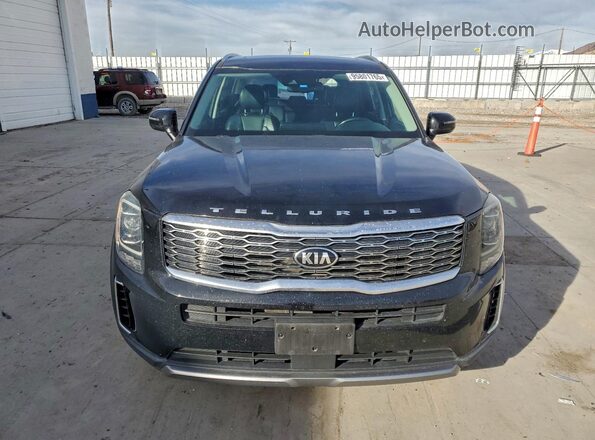 5XYP3DHC2LG039683 2020 KIA TELLURIDE Black Widok z przodu