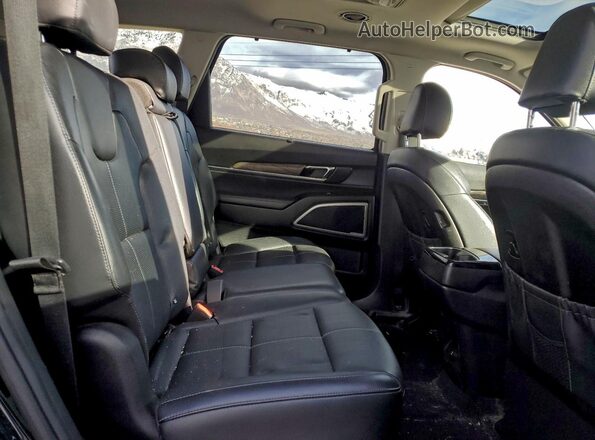 5XYP3DHC2LG039683 2020 KIA TELLURIDE Black Widok wnętrza z tyłu