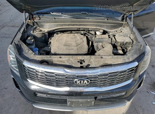 5XYP3DHC2LG039683 2020 KIA TELLURIDE Black Widok komory silnika