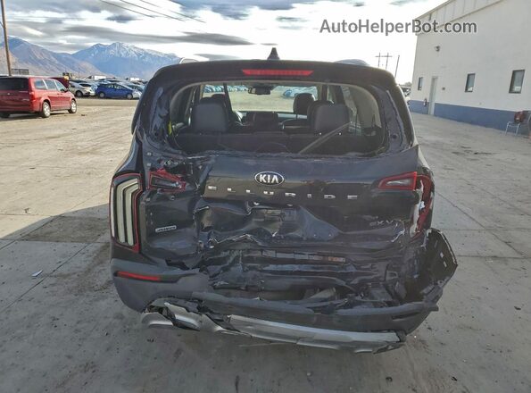 5XYP3DHC2LG039683 2020 KIA TELLURIDE Black Widok z tyłu