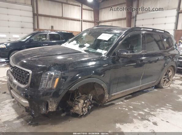 5XYP5DGC0PG346237 2023 KIA TELLURIDE Черный Вид спереди