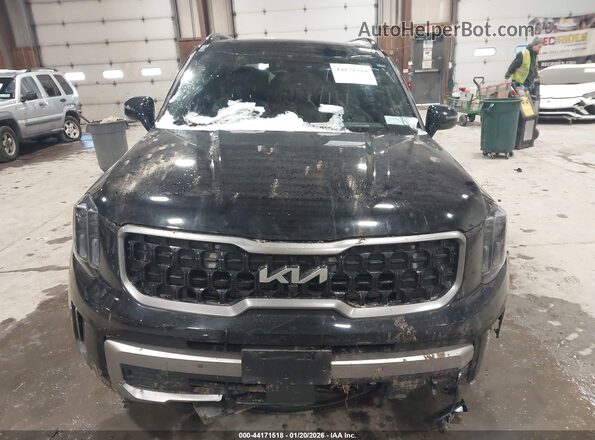 5XYP5DGC0PG346237 2023 KIA TELLURIDE Черный Вид задней части салона