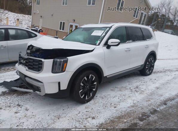 5XYP5DGC2RG501857 2024 KIA TELLURIDE White Առջևի ձախ երեք քառորդ տեսարան