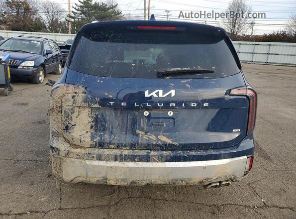 5XYP5DGC3RG436971 2024 KIA TELLURIDE Синий Вид сзади