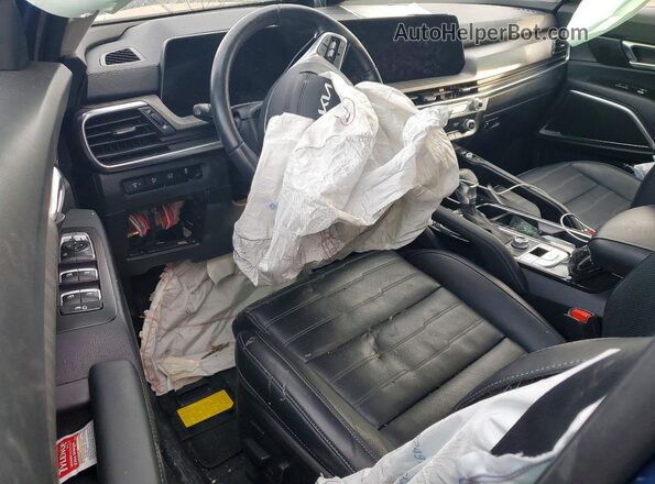5XYP5DGC3RG436971 2024 KIA TELLURIDE Синий Вид панели приборов